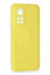 Xiao 10T Kılıf Nano içi Kadife Silikon - Sarı-2