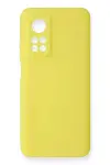 Xiao 10T Kılıf Nano içi Kadife Silikon - Sarı-1