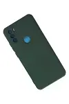 General Mobile GM 21 Plus Kılıf Nano içi Kadife Silikon - Koyu Yeşil-2