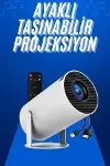 Taşınabilir Projeksiyon Ayaklı Projektör Android Uyumlu HDMI Girişli-2