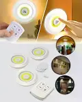 Kablosuz Gün Işığı 3’lü LED Spot Lamba Kumandalı-2