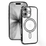 Apple İphone 17 Joke Simli Magneticsafe Kılıf - Siyah-1