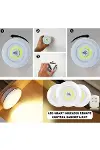 Uzaktan Kumandalı Yapışkanlı 3'lü Led Spot Lamba-3