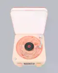 3-ü-1 Gece Işığı Bluetooth Hoparlör ve Dijital Saat Vintage Plak Çalar Tasarımlı-2