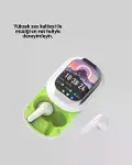 Kayar Kapak Tasarımlı Dokunmatik Ekranlı Kablosuz Bluetooth Kulaklık-2