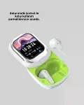 Kayar Kapak Tasarımlı Dokunmatik Ekranlı Kablosuz Bluetooth Kulaklık-4