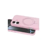 Apple İphone 16 Plus Regal Magsafe Standlı Kapak - Açık Pembe-2