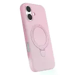 Apple İphone 16 Plus Regal Magsafe Standlı Kapak - Açık Pembe-3