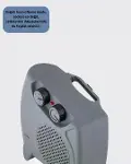 Güvenli Elektrikli Fanlı Isıtıcı Termostatlı Hızlı Isıtma-3