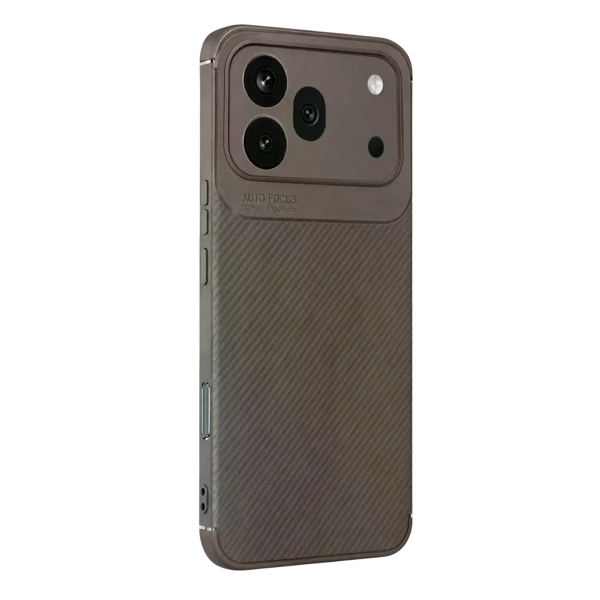 Huawei Honor 600 Pro Auto Focus Karbon Kapak - Gri