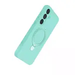 Samsung Galaxy A15 4g Regal Magsafe Standlı Kapak - Su Yeşili-3