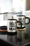 Yazılı Mug Kupa Karıştırıcı Özelliği Ve Paslanmaz Çelik-2