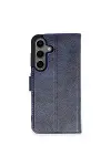Samsung Galaxy S24 Plus Kılıf Trend S Plus Kapaklı Kılıf - Lacivert-1