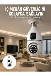 Tak Çalıştır Ampul Kamera – Full HD 1080P Kablosuz Güvenlik Çözümü Yeni Nesil-1
