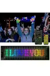 Led Panel Cama Yapışan Telefon Kontrollü Led Ekran Panel 16*64 Led Sayısı-4