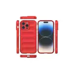 Apple İphone 14 Pro Max Kılıf Optimum Silikon - Kırmızı-3