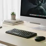 Kablosuz Lacivert Bluetooth Klavye Mouse Seti – Yuvarlak Tuşlu Tasarım, Türkçe Q Dizilim, Taşınabili-8