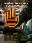 176 LED’li Amber Trafik Uyumlu Sinyal Işığı – El Hareketiyle Kontrol-1