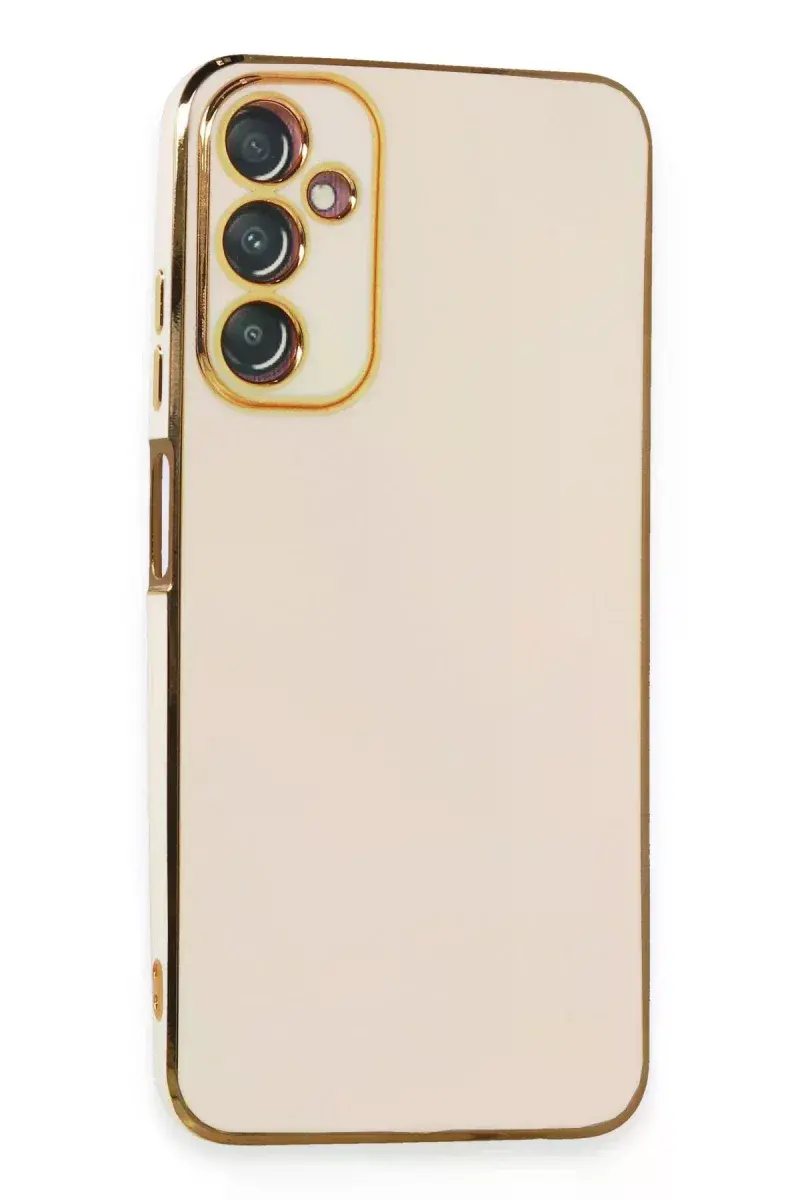 Samsung Galaxy A05S Kılıf Volet Silikon - Beyaz
