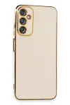 Samsung Galaxy A05S Kılıf Volet Silikon - Beyaz-1