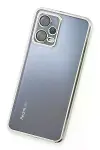 Xiao Red Note 12 Pro 5G Kılıf Razer Lensli Silikon - Gümüş-6
