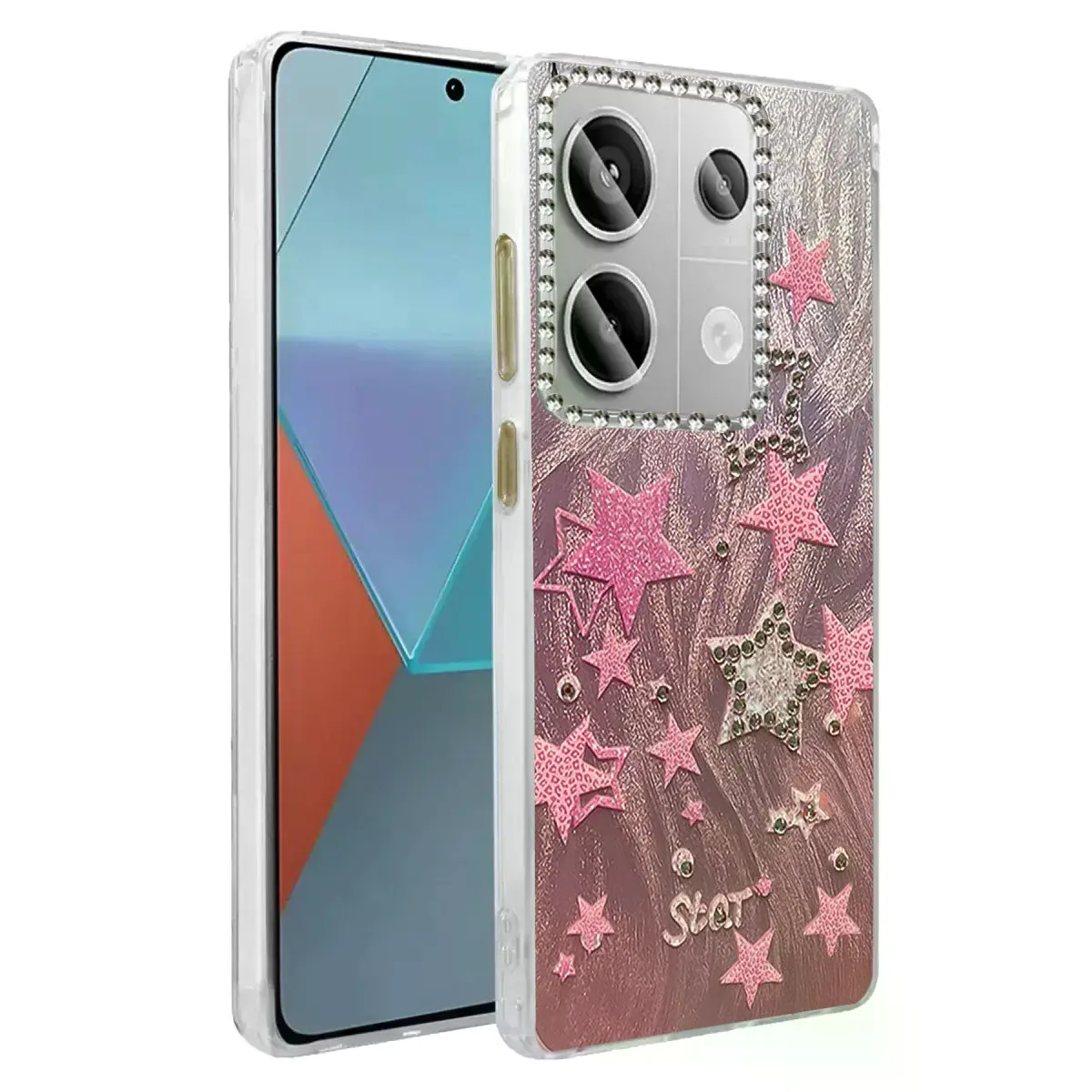 Xiao Red Note 13 Pro 4g Kılıf Blade Aynalı Desenli Kapak - Desen 7