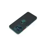 Realme C53 Kılıf Montreal Yüzüklü Silikon Kapak - Yeşil-4