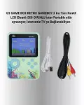 500 Oyun Hafızalı G5 Game Box – Renkli LCD Ekranlı-4