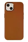 Apple iPhone 14 Plus Kılıf Asya Deri Silikon - Kahverengi-2
