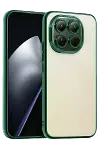 Xiao 15 Razer Lensli Silikon - Yeşil-2