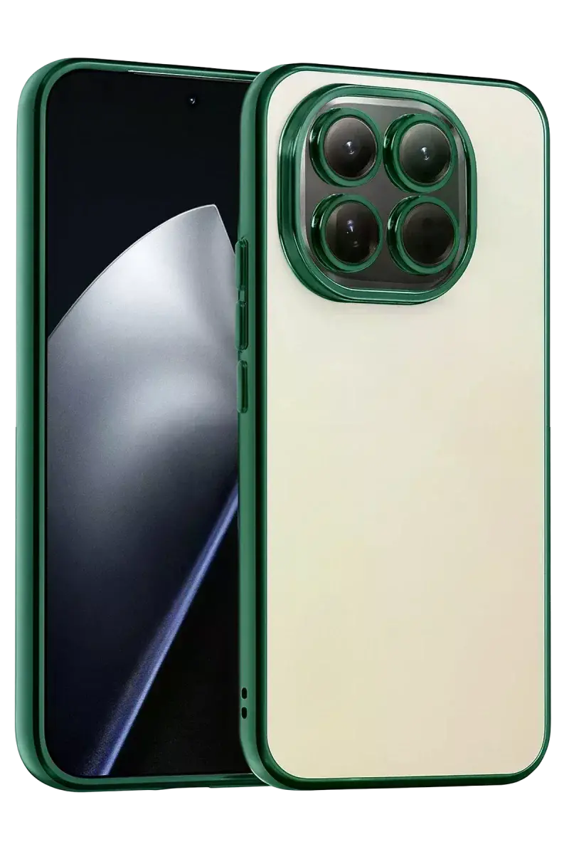 Xiao 15 Razer Lensli Silikon - Yeşil