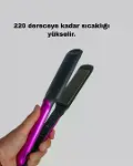 Profesyonel İyon Teknolojili Saç Düzleştirici – 220°C Hızlı Isınma ve LED Ekranlı Tasarım-4