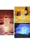 Sevgililer Günü İçin Hediye Kristal Lamba Sevgiliye Hediye USB Şarjlı Gece Lambası (Kopya)-6