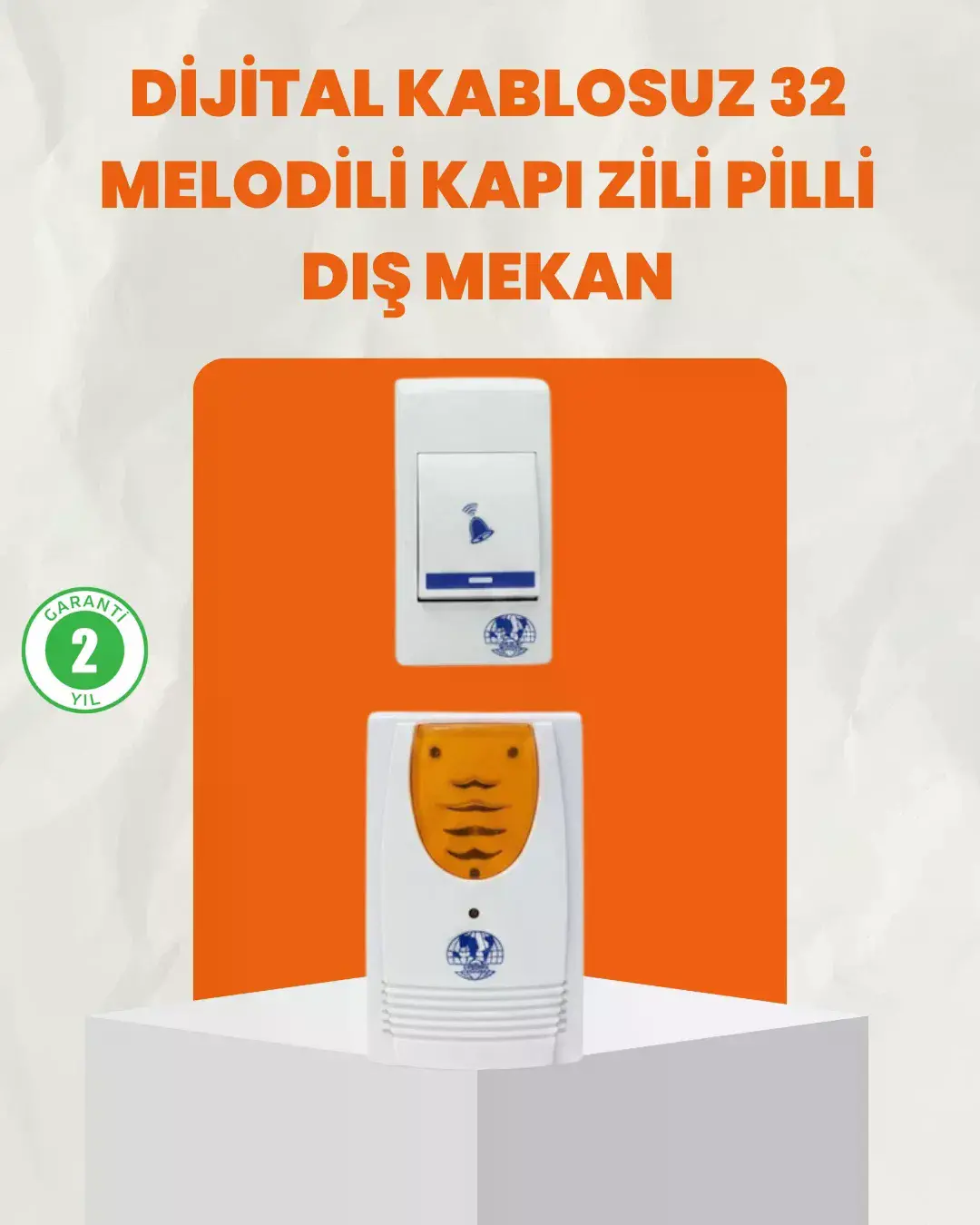 Kablosuz Kapı Zili Ev ve Ofis İçin Konforlu Çözüm