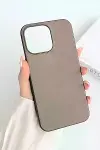 Apple iPhone 15 Pro Kılıf Karen Magsafe Kapak - Kahverengi-3