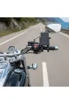 Evrensel Motosiklet Telefon Tutucu – Kaymaz, Kilitlenebilir Güvenli Tutuşlu, 360° Ayarlanabilir Gido-7
