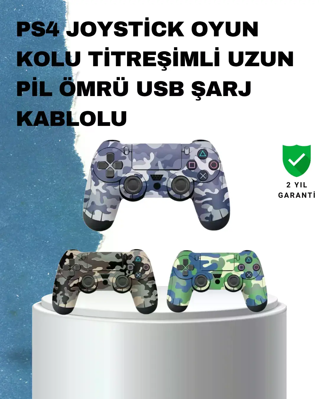 Ergonok Tasarımlı Oyun Kolu – Hassas Tetikler ve og Stickler