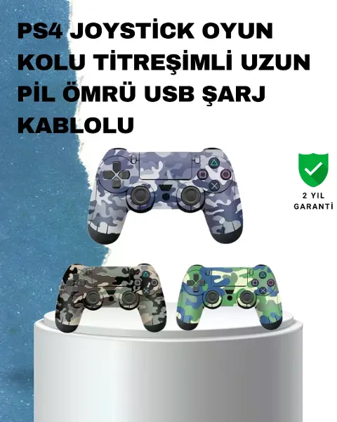 Ergonok Tasarımlı Oyun Kolu – Hassas Tetikler ve og Stickler