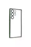 Samsung Galaxy S23 Ultra Kılıf Razer Lensli Silikon - Yeşil-2