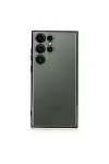 Samsung Galaxy S23 Ultra Kılıf Razer Lensli Silikon - Yeşil-1
