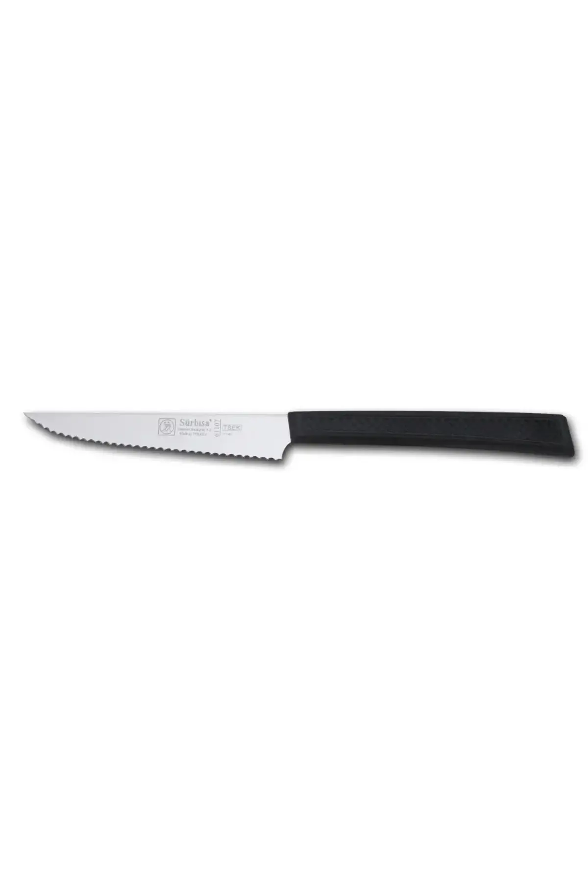 61107 - Sürmene Lazerli Tırtıklı Biftek / Steak Bıçağı 12 Cm