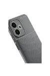 Oppo A5 Pro 4g Kılıf Auto Focus Karbon Kapak - Gri-3