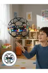 El Sensörlü Uçan Top Drone Çocuklar İçin LED Işıklı Eğlence Oyuncağı-3