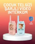 Ekranlı Walkie Talkie Oyuncağı Ses ve Görüntü Destekli-1