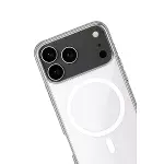 Apple İphone 17 Pro Kılıf Magneticsafe Şeffaf Silikon - Şeffaf-3