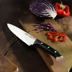32160 Elite Şef Bıçağı 19 Cm - Perçinli Kahverengi Kompozit Sap-2
