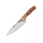 32160 Elite Şef Bıçağı 19 Cm - Perçinli Kahverengi Kompozit Sap-1