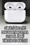 Bluetooth Kulaklık 3.Nesil Kablosuz Uzun Pil Ömrü Dokunmatik Kontrol-4