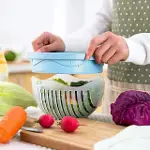 SN-27136 Pratik Meyve Sebze Salata Dilimleyici Kesici-7