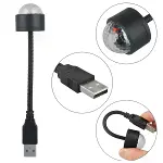 USB Sese Duyarlı 8 Farklı Mod Işıklı LED Atmosfer Işığı – Ambiyans Aydınlatması-3